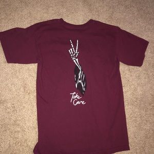 Brixton T-shirt maroon Men’s small